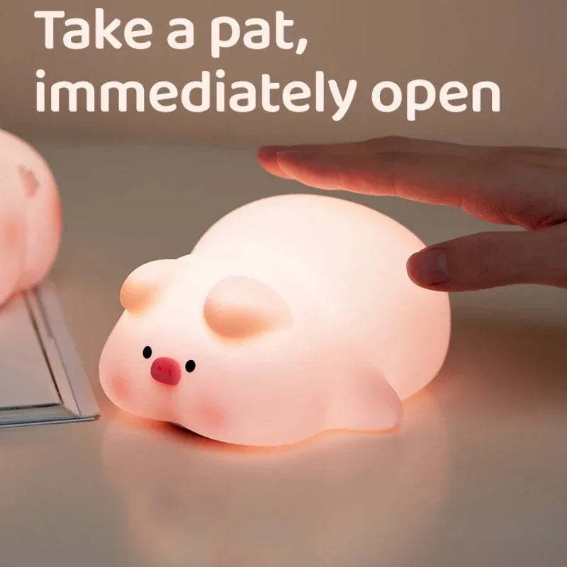 cute piggy light