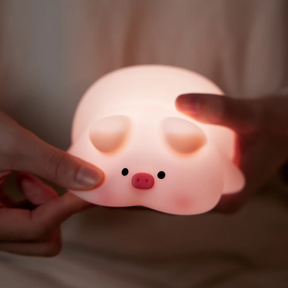 cute piggy light