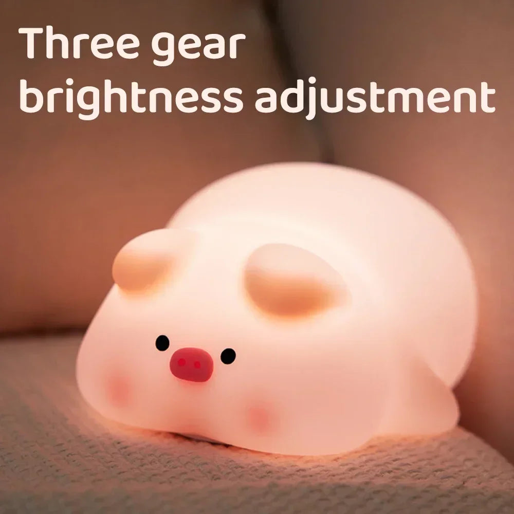 cute piggy light