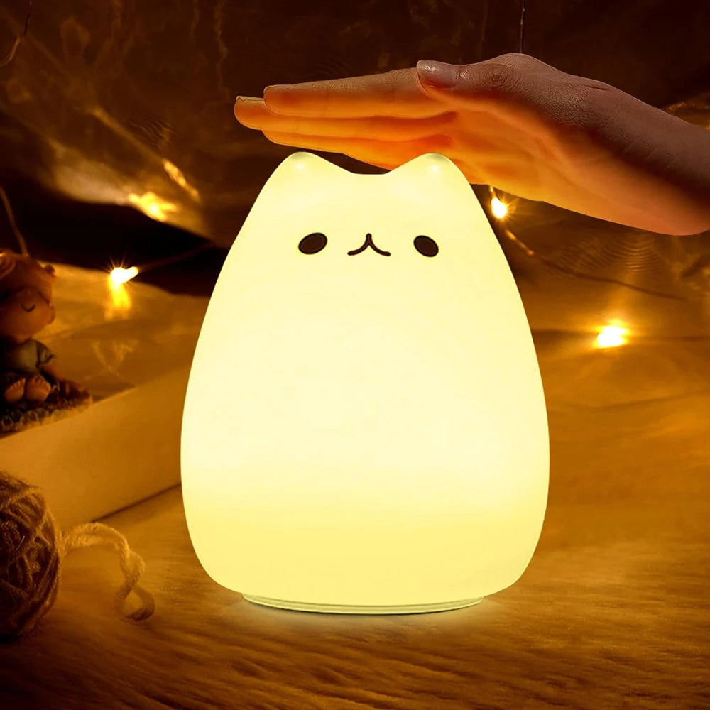 LED cat night light