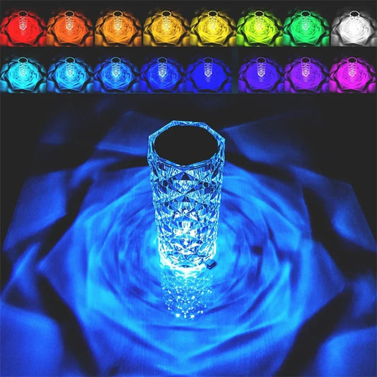 Crystal Rose LED Night Light